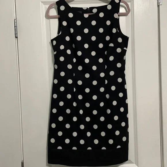 Alyx Dresses Alyx Petite Ladies Black And White Polka Dot